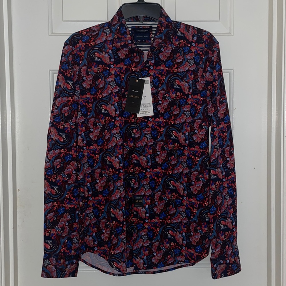 Denim & Flower shirt M